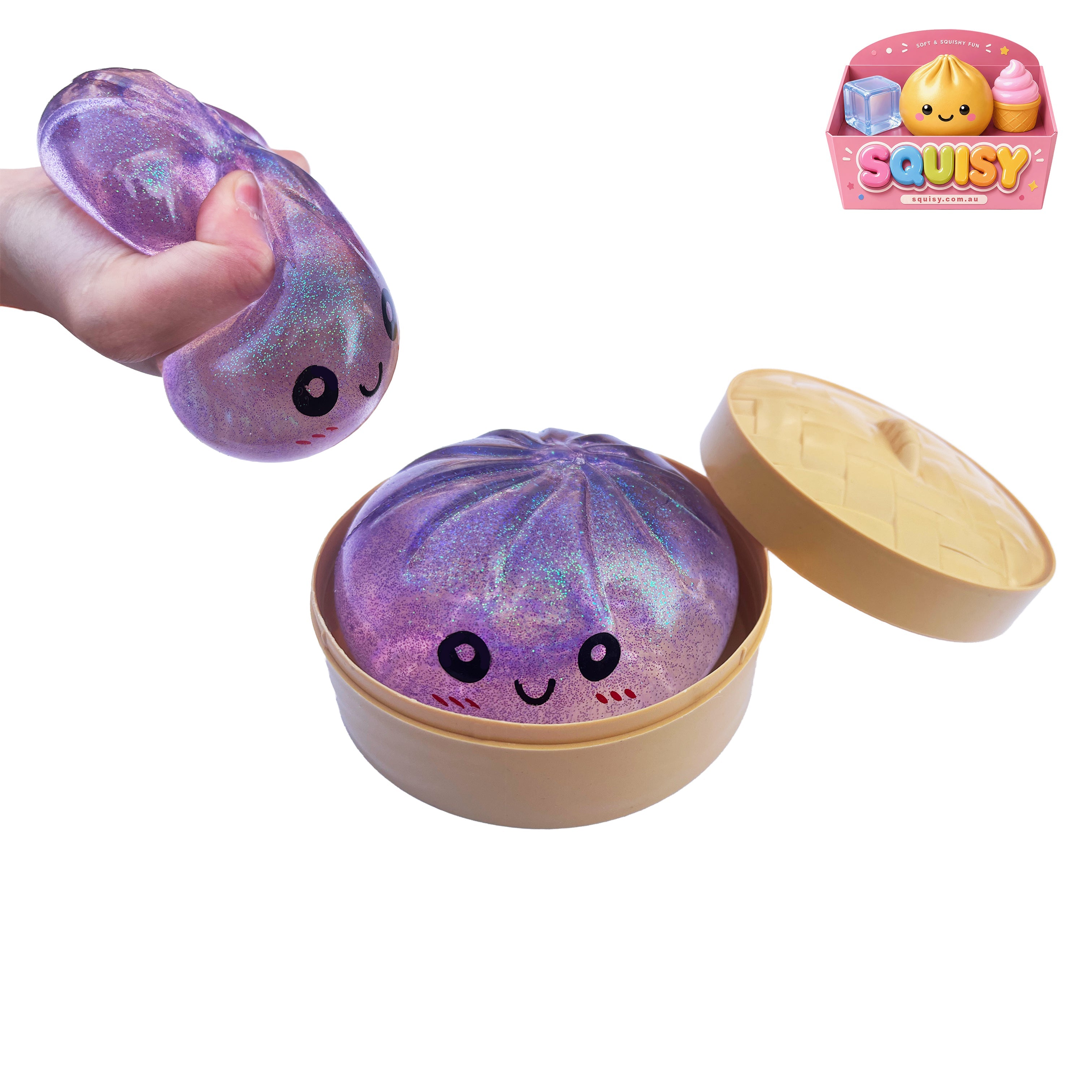 Slow Rise Dumpling Squishy - 1-PIECE BOX